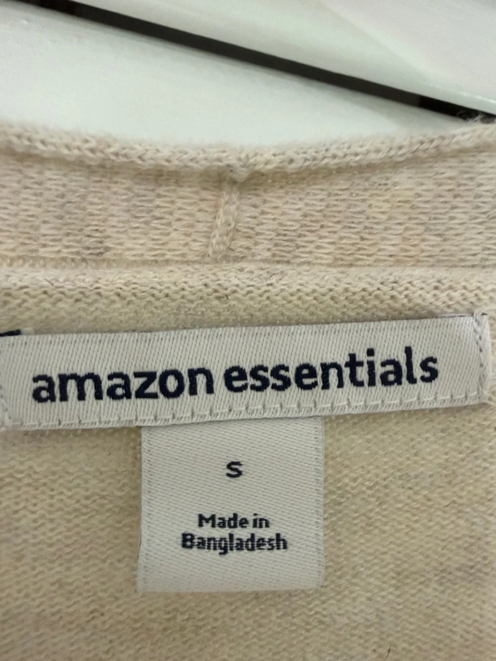 Amazon Essentials Open-Front Cream Cardigan - Picture 2 of 3